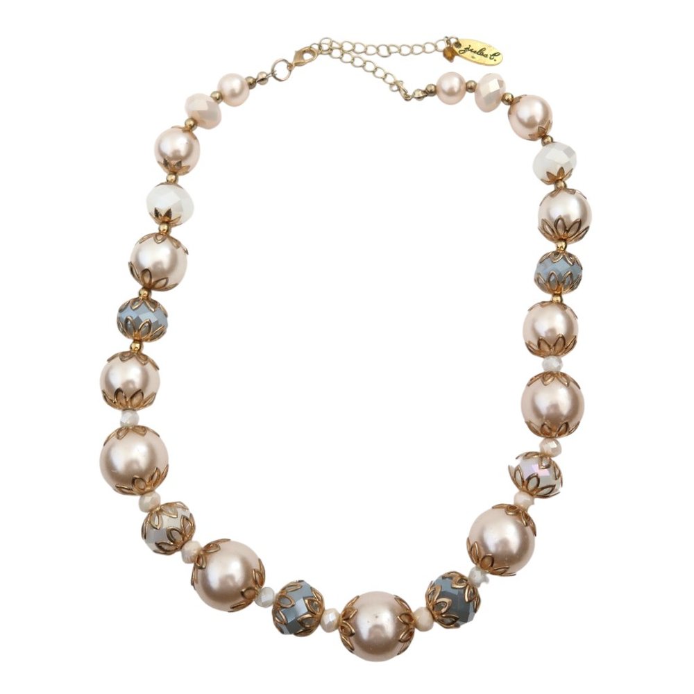 JULES B Pearl & bead necklace